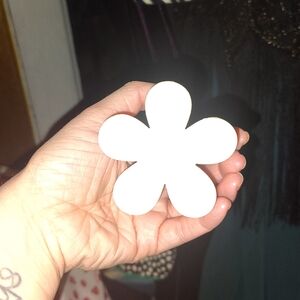 White Flower-Shaped Accessory